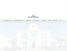 Tablet Screenshot of immo-boerse.com